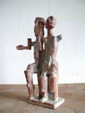 Kleiner Aufbruch, Terrakotta, 1999